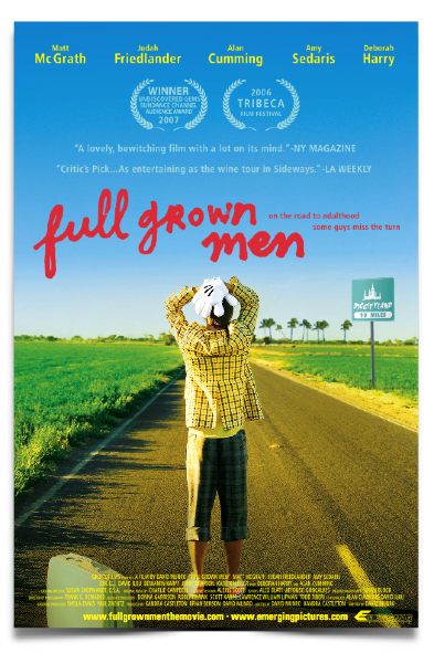 poster for David Munro's award-winning independent feature film Ful Grown Men